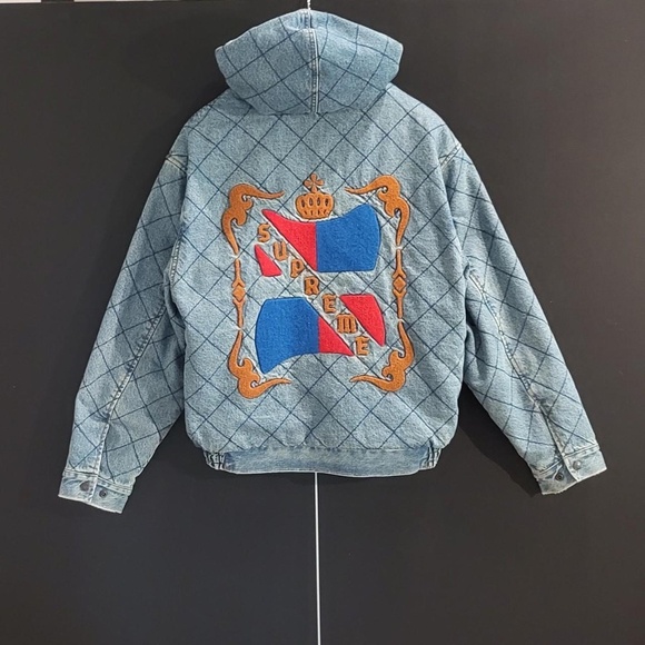 Supreme Quilted Denim Pilot Jacket 2562